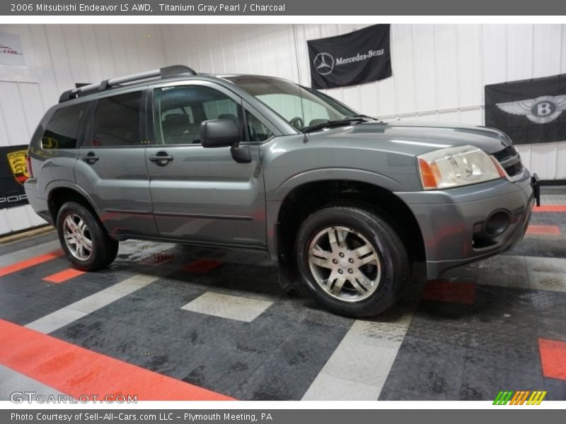 Titanium Gray Pearl / Charcoal 2006 Mitsubishi Endeavor LS AWD