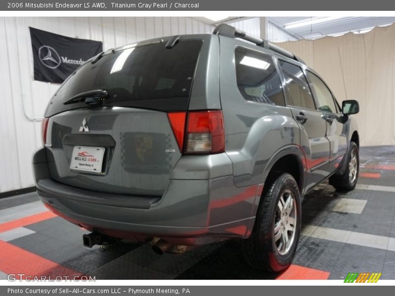 Titanium Gray Pearl / Charcoal 2006 Mitsubishi Endeavor LS AWD