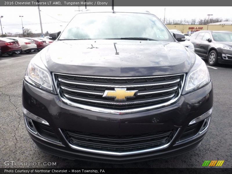 Tungsten Metallic / Ebony 2016 Chevrolet Traverse LT AWD