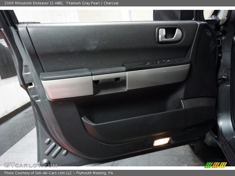 Titanium Gray Pearl / Charcoal 2006 Mitsubishi Endeavor LS AWD
