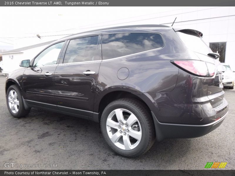 Tungsten Metallic / Ebony 2016 Chevrolet Traverse LT AWD