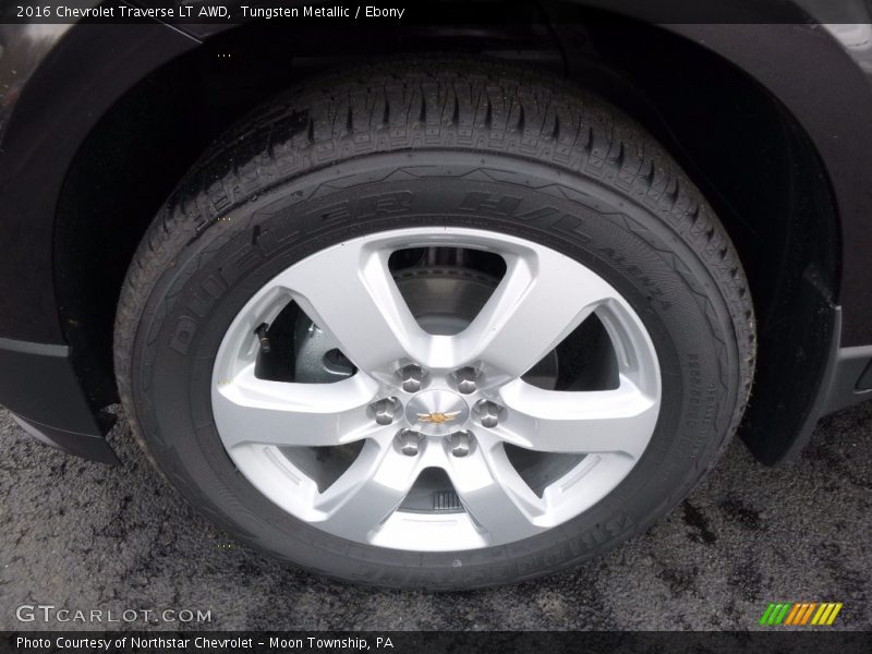 Tungsten Metallic / Ebony 2016 Chevrolet Traverse LT AWD