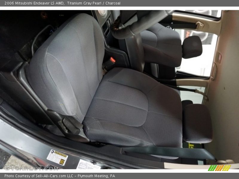 Titanium Gray Pearl / Charcoal 2006 Mitsubishi Endeavor LS AWD