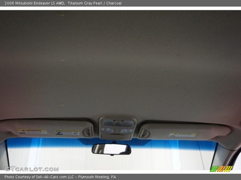 Titanium Gray Pearl / Charcoal 2006 Mitsubishi Endeavor LS AWD