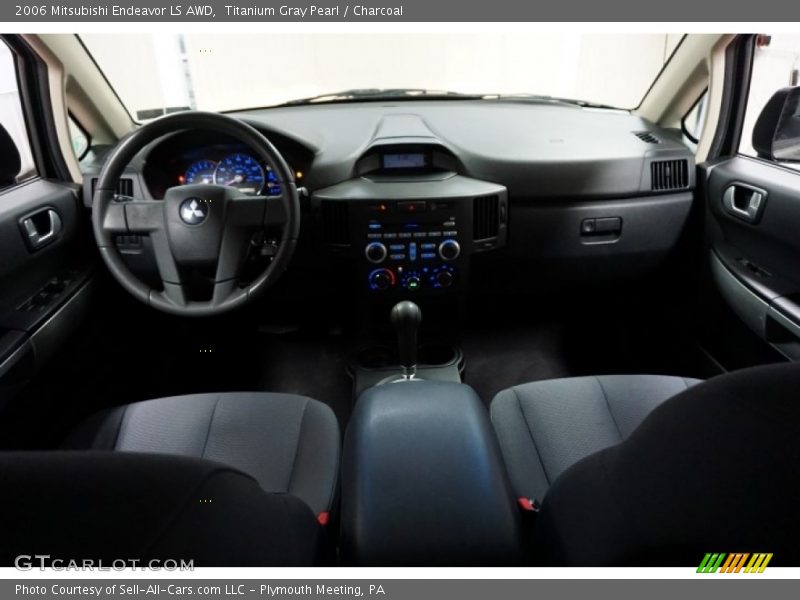 Titanium Gray Pearl / Charcoal 2006 Mitsubishi Endeavor LS AWD