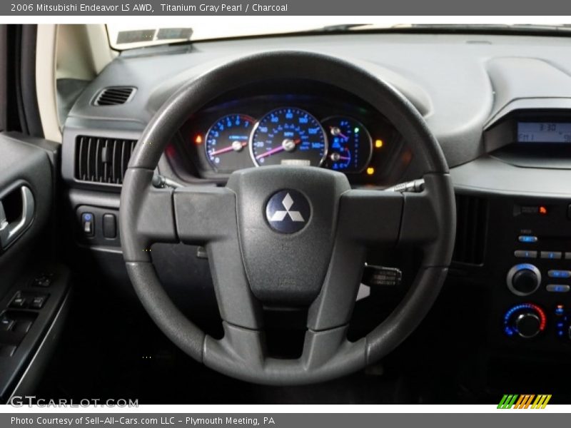 Titanium Gray Pearl / Charcoal 2006 Mitsubishi Endeavor LS AWD