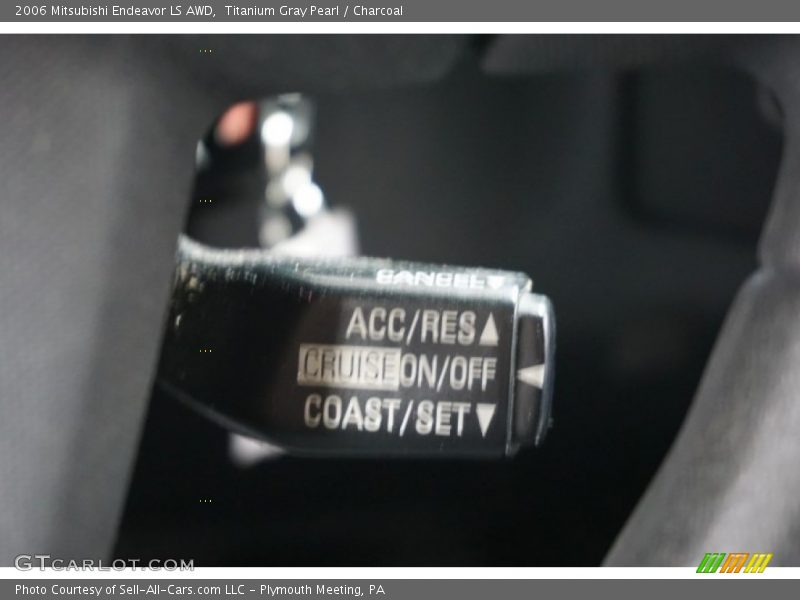 Titanium Gray Pearl / Charcoal 2006 Mitsubishi Endeavor LS AWD