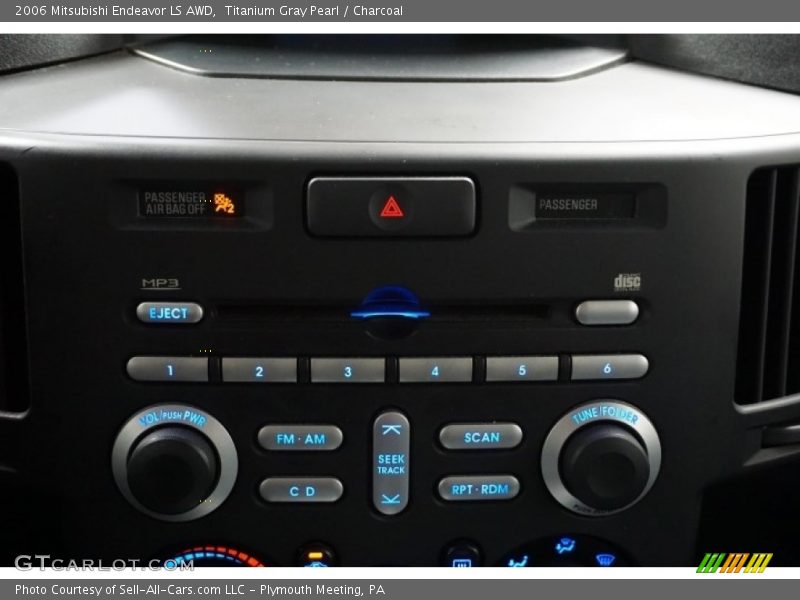Titanium Gray Pearl / Charcoal 2006 Mitsubishi Endeavor LS AWD