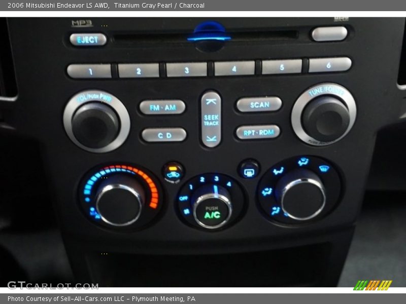 Titanium Gray Pearl / Charcoal 2006 Mitsubishi Endeavor LS AWD