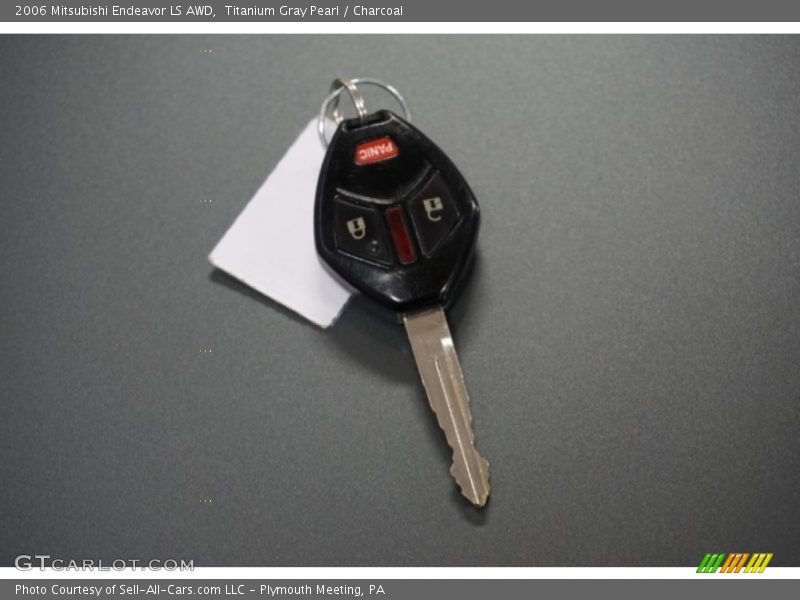 Titanium Gray Pearl / Charcoal 2006 Mitsubishi Endeavor LS AWD