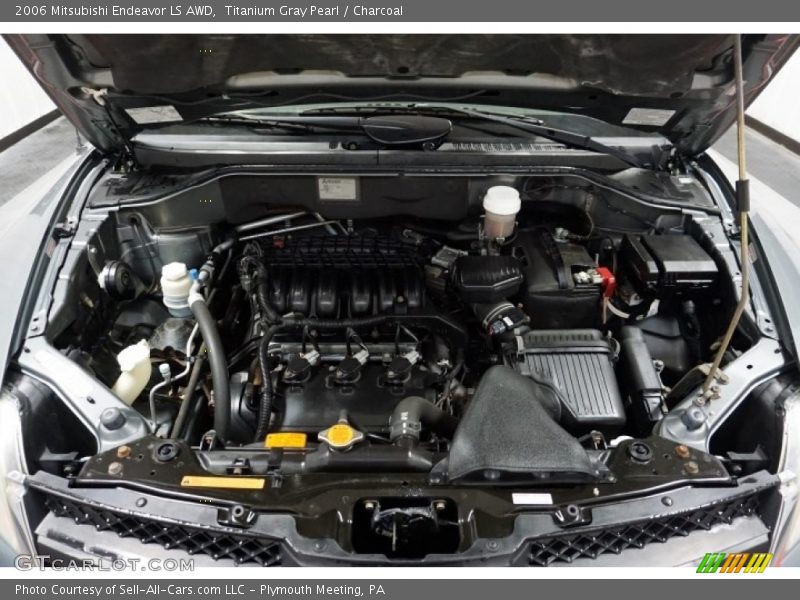 Titanium Gray Pearl / Charcoal 2006 Mitsubishi Endeavor LS AWD