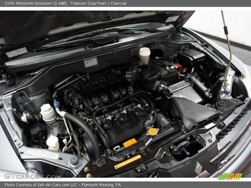 Titanium Gray Pearl / Charcoal 2006 Mitsubishi Endeavor LS AWD
