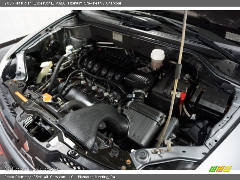 Titanium Gray Pearl / Charcoal 2006 Mitsubishi Endeavor LS AWD