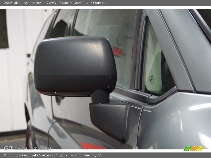 Titanium Gray Pearl / Charcoal 2006 Mitsubishi Endeavor LS AWD