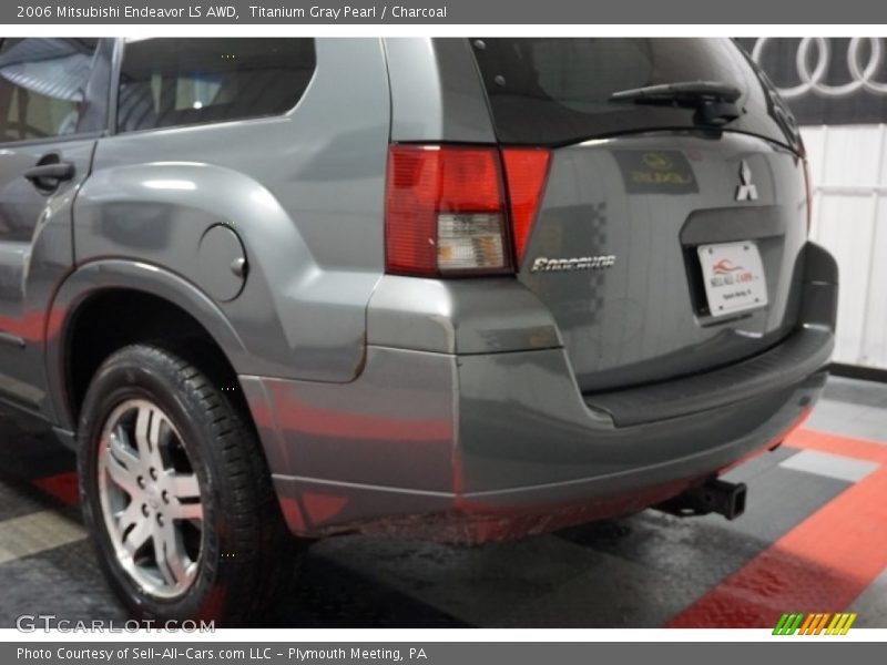 Titanium Gray Pearl / Charcoal 2006 Mitsubishi Endeavor LS AWD