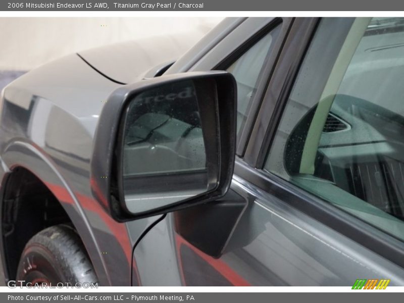 Titanium Gray Pearl / Charcoal 2006 Mitsubishi Endeavor LS AWD