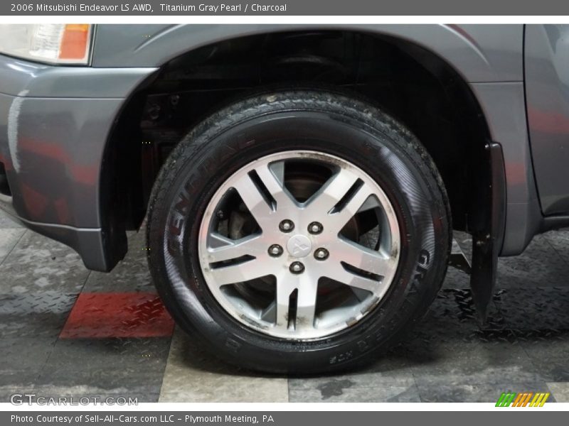 Titanium Gray Pearl / Charcoal 2006 Mitsubishi Endeavor LS AWD