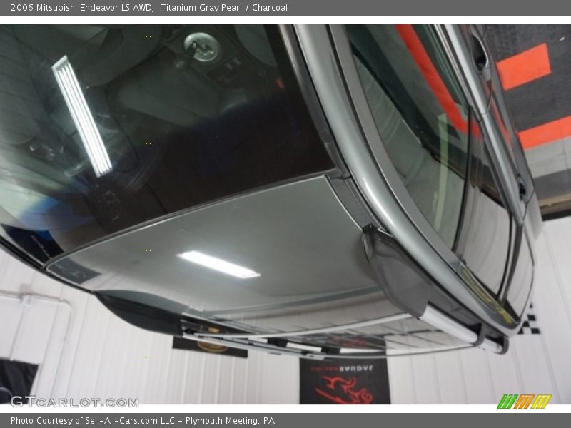 Titanium Gray Pearl / Charcoal 2006 Mitsubishi Endeavor LS AWD