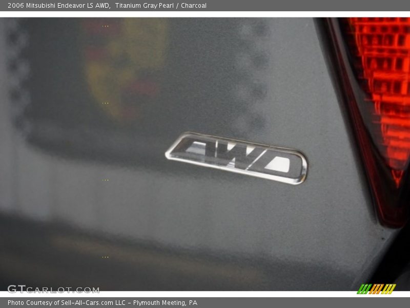 Titanium Gray Pearl / Charcoal 2006 Mitsubishi Endeavor LS AWD
