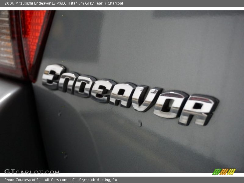 Titanium Gray Pearl / Charcoal 2006 Mitsubishi Endeavor LS AWD