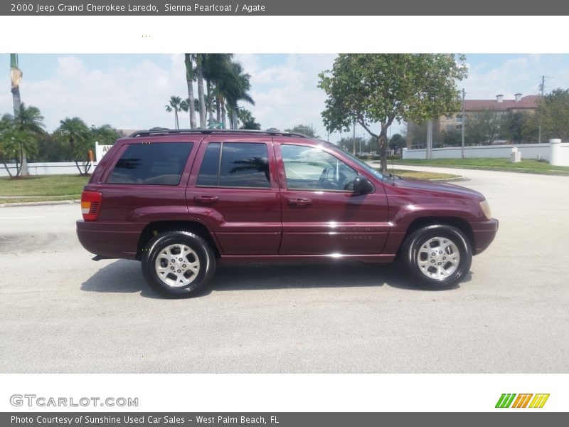Sienna Pearlcoat / Agate 2000 Jeep Grand Cherokee Laredo