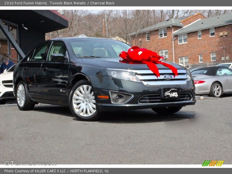 Tuxedo Black Metallic / Charcoal Black 2010 Ford Fusion Hybrid