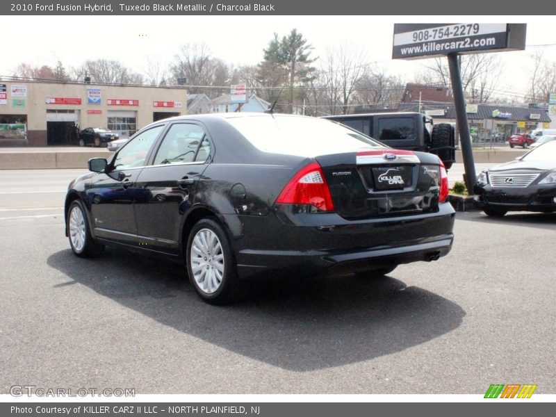 Tuxedo Black Metallic / Charcoal Black 2010 Ford Fusion Hybrid