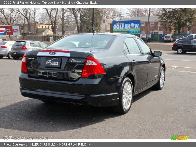 Tuxedo Black Metallic / Charcoal Black 2010 Ford Fusion Hybrid