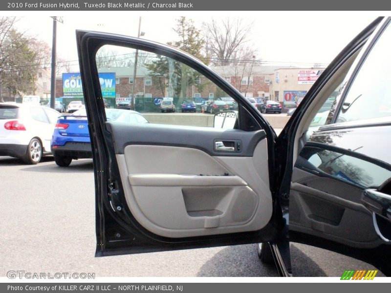 Tuxedo Black Metallic / Charcoal Black 2010 Ford Fusion Hybrid