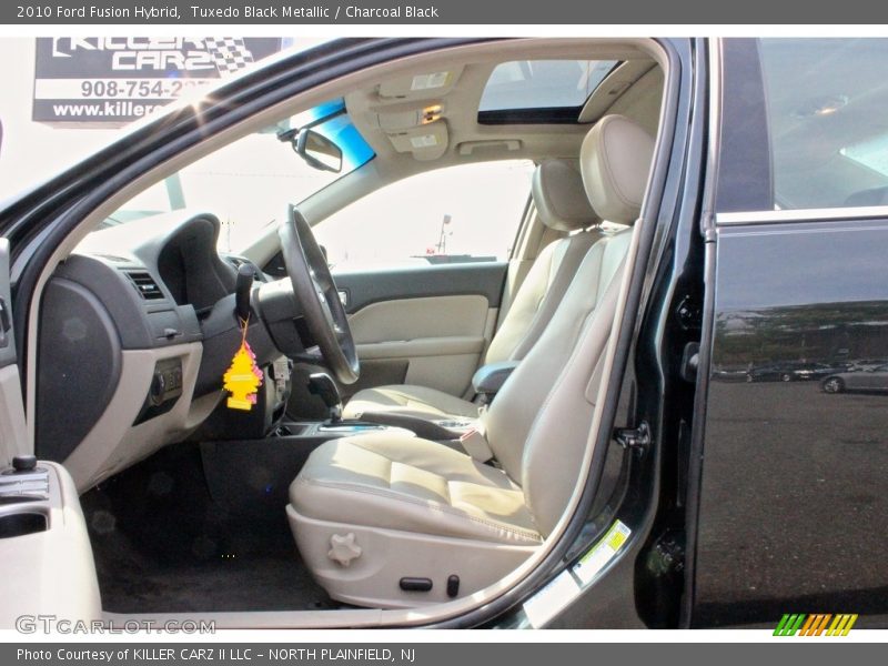 Tuxedo Black Metallic / Charcoal Black 2010 Ford Fusion Hybrid