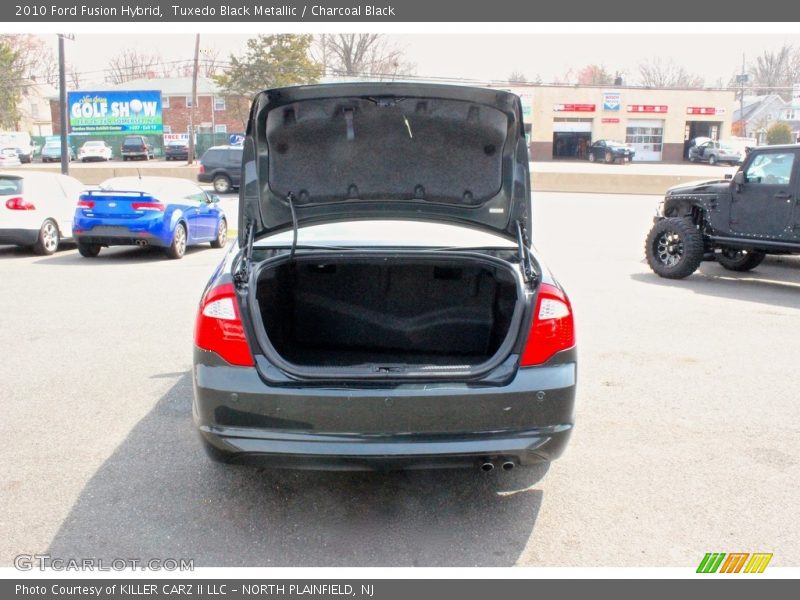 Tuxedo Black Metallic / Charcoal Black 2010 Ford Fusion Hybrid