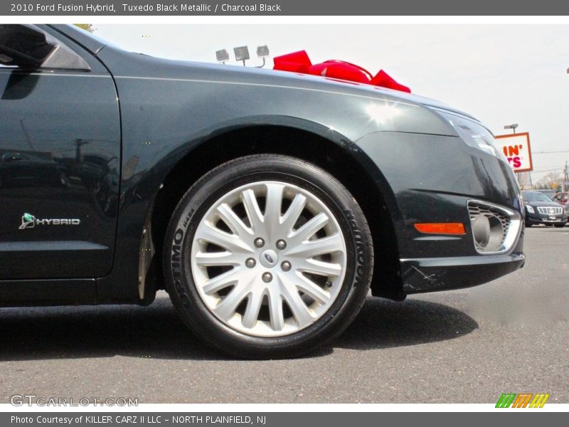 Tuxedo Black Metallic / Charcoal Black 2010 Ford Fusion Hybrid