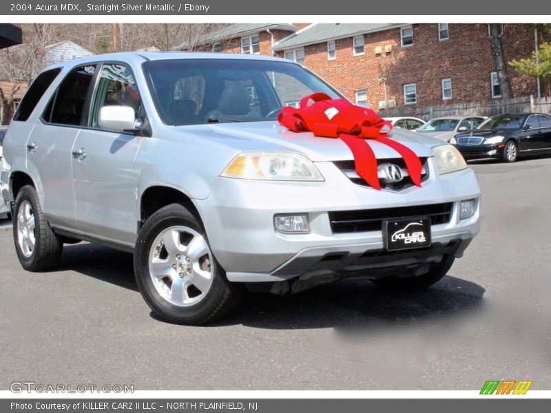 Starlight Silver Metallic / Ebony 2004 Acura MDX