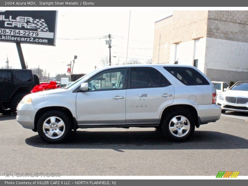 Starlight Silver Metallic / Ebony 2004 Acura MDX