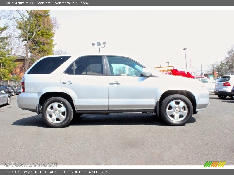 Starlight Silver Metallic / Ebony 2004 Acura MDX