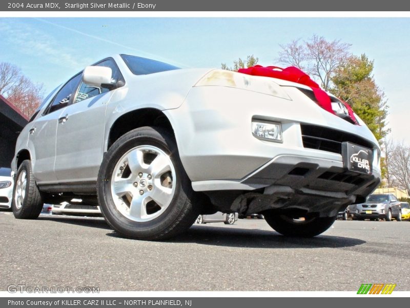 Starlight Silver Metallic / Ebony 2004 Acura MDX