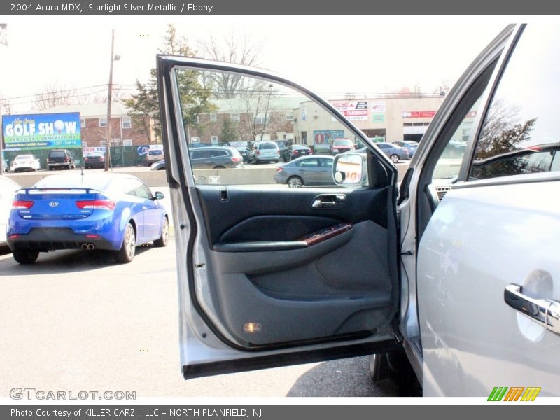 Starlight Silver Metallic / Ebony 2004 Acura MDX