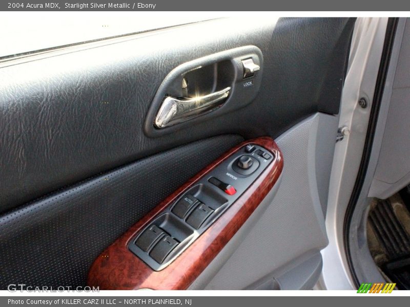 Starlight Silver Metallic / Ebony 2004 Acura MDX