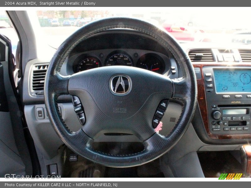 Starlight Silver Metallic / Ebony 2004 Acura MDX