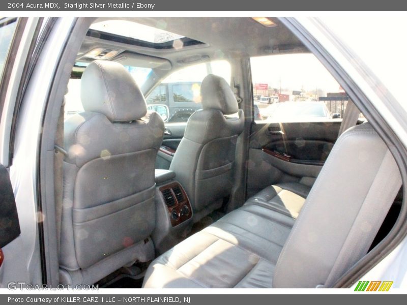 Starlight Silver Metallic / Ebony 2004 Acura MDX