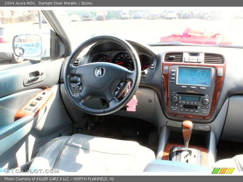 Starlight Silver Metallic / Ebony 2004 Acura MDX