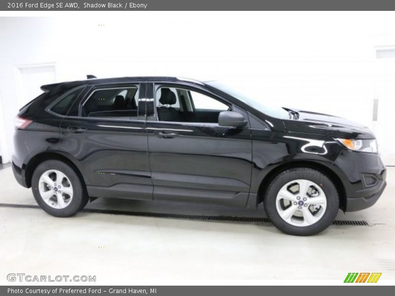 Shadow Black / Ebony 2016 Ford Edge SE AWD
