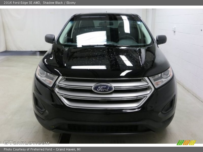 Shadow Black / Ebony 2016 Ford Edge SE AWD