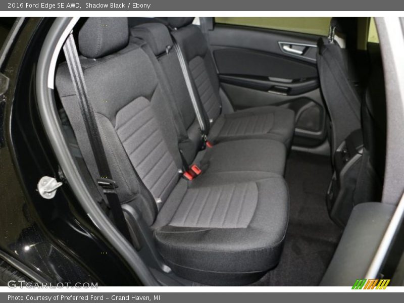 Shadow Black / Ebony 2016 Ford Edge SE AWD