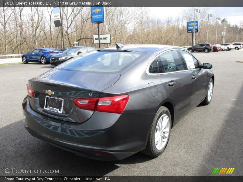 Nightfall Gray Metallic / Jet Black 2016 Chevrolet Malibu LT