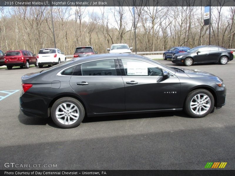 Nightfall Gray Metallic / Jet Black 2016 Chevrolet Malibu LT