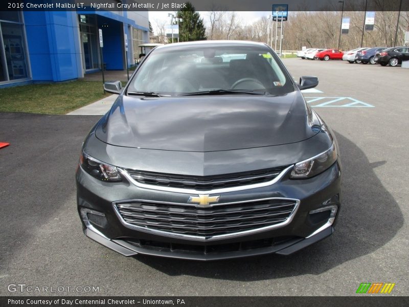 Nightfall Gray Metallic / Jet Black 2016 Chevrolet Malibu LT
