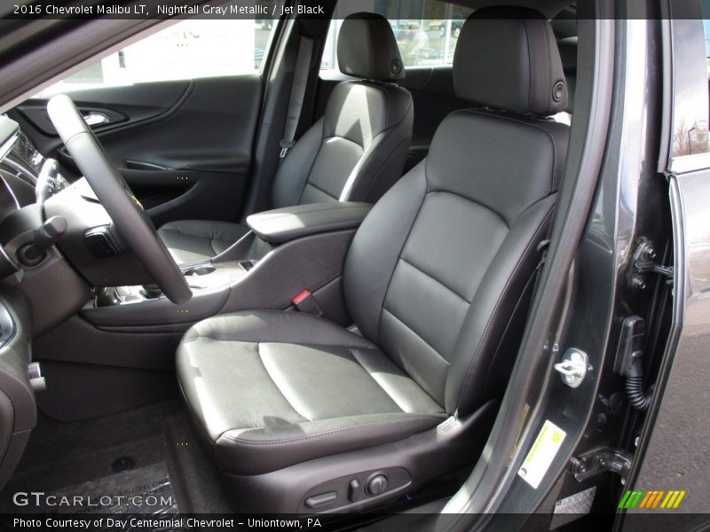 Nightfall Gray Metallic / Jet Black 2016 Chevrolet Malibu LT