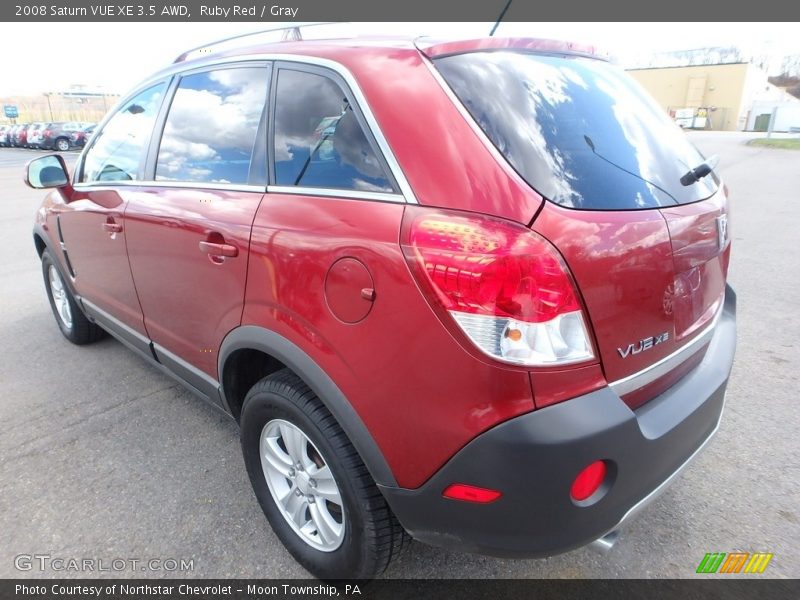 Ruby Red / Gray 2008 Saturn VUE XE 3.5 AWD
