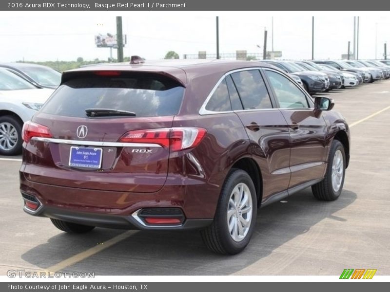 Basque Red Pearl II / Parchment 2016 Acura RDX Technology